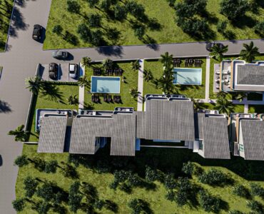 Vonkajší bazén rezidenčný komplex Thassos Grécko
